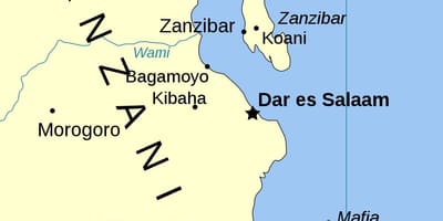 Wyspy Tanzanii na mapie